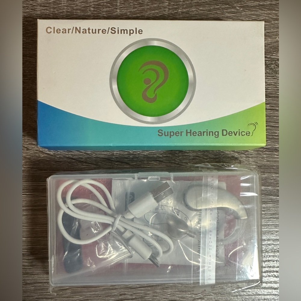 Clear Nature Simple SUPER HEARING DEVICE NIB